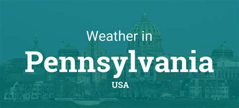 Weather in Pennsylvania, United States