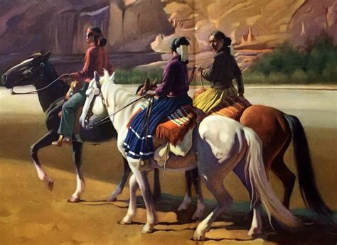 Vintage Delano Print Navajo Indians on Horseback Western Art | Etsy | Western art, Western ...