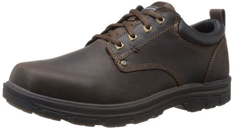 Skechers Mens 64260 Low Top Lace Up Fashion Sneakers, Brown, Size 10.0 ...