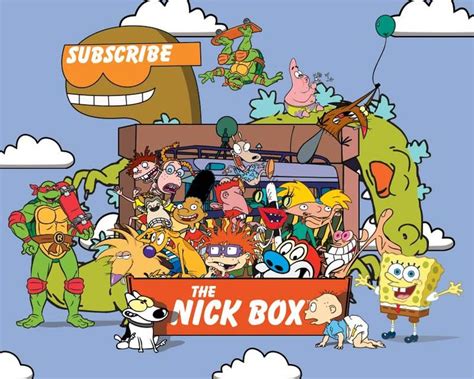 The Nick Box Spring 2017 FULL SPOILERS! | 90s nickelodeon cartoons, Nickelodeon cartoon ...