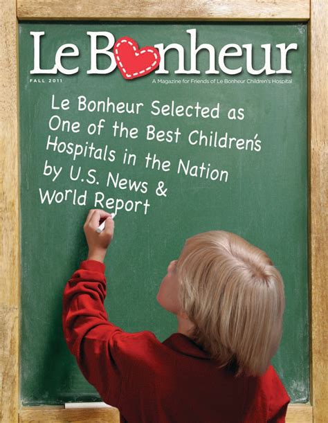 LB Fall 2011 - Le Bonheur Children's Hospital