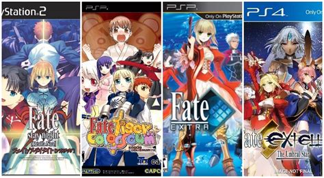 A Brief History of the Fate Games - MyAnimeList.net