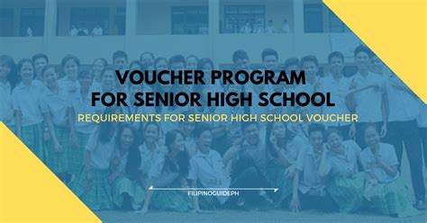 Voucher Program for Senior High School Now Available | Filipino Guide