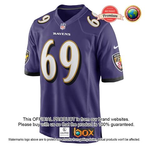 BEST NFL Kahlil McKenzie Baltimore Ravens Nike Purple Football Jersey ...