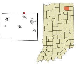 Wolcottville, Indiana - Wikipedia, the free encyclopedia