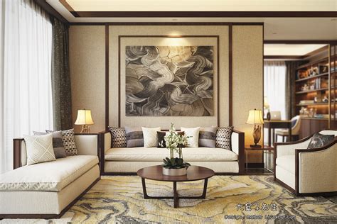 Beautiful Apartment Interior Design With Chinese Style - RooHome