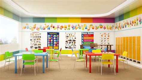 Kindergarten Interior design on Behance