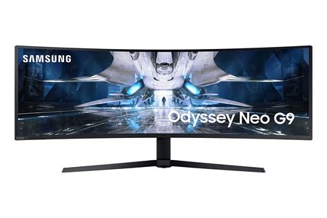 SAMSUNG 49" Odyssey Neo G9 G95NA Gaming Monitor, 4K UHD Mini LED Display, Curved Screen, 240Hz ...