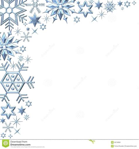 christmas snowflake clipart border - Clipground