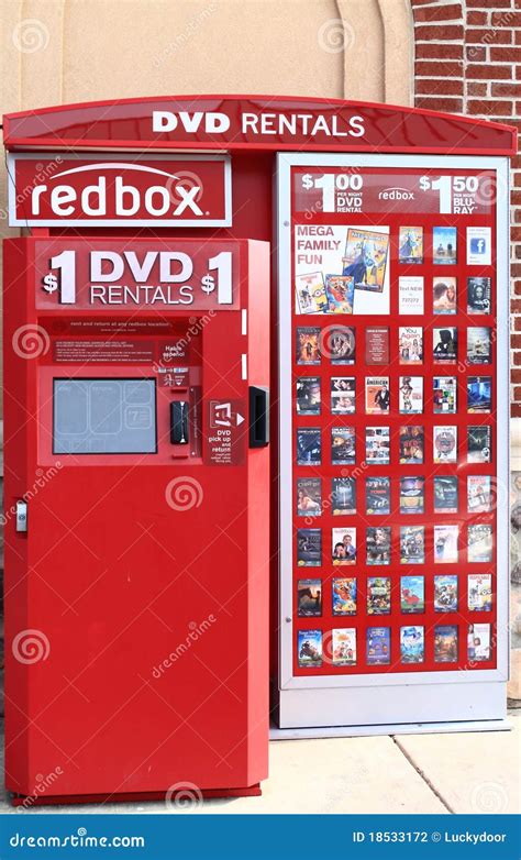 Redbox Movie Rental Kiosk Editorial Photography - Image: 18533172