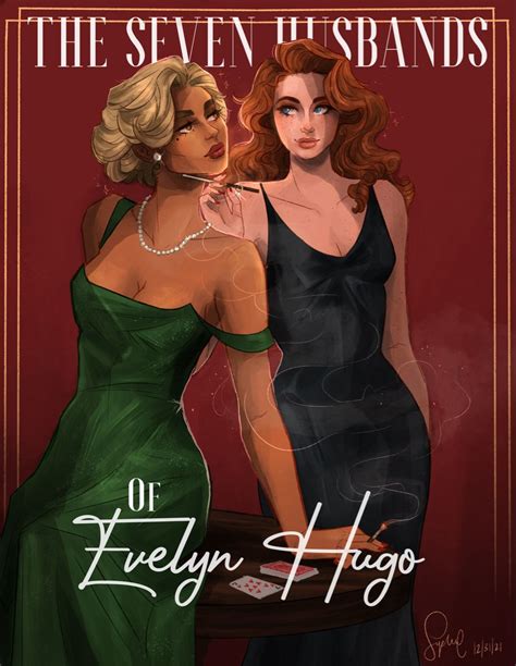 The seven husbands of Evelyn Hugo fan art, Celia and Evelyn | Hugo ...