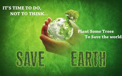 My Designs: Save Earth Poster using Photoshop