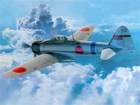 Japan, World War II, Zero, Mitsubishi, Airplane, Military, Military ...