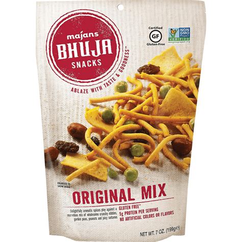 Bhuja Snacks - Original Mix - Case of 6 - 7 oz. | Snacks, Chips & Dips ...