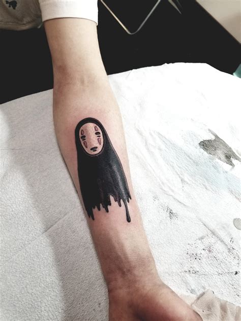 Got a no face tattoo :) : r/ghibli