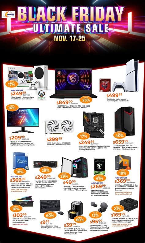 Newegg Black Friday 2024 - Ad & Deals | BlackFriday.com