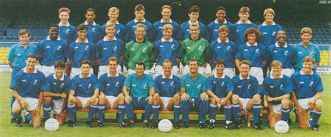 Millwall Squad Shots 1989 - 1991