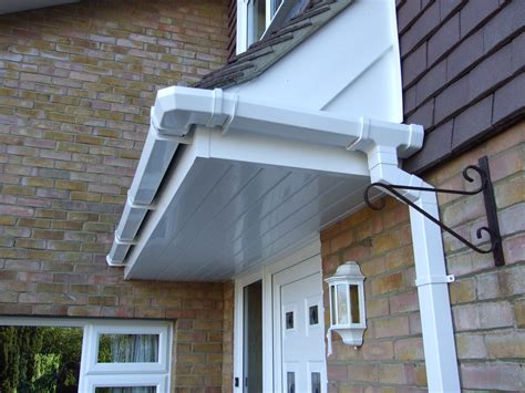 Installation of White UPVC Fascias, Soffits and Square PVC Guttering to a 1970’s House in Sutton ...