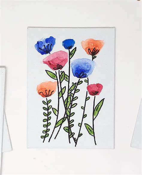 Easy Watercolor Flower Paintings For Beginners | Best Flower Site