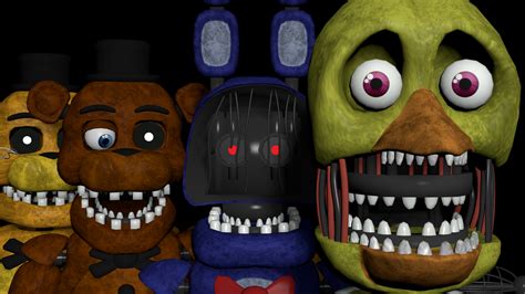 FNAF Withered Animatronics (SFM) by Doctor-Quillo on DeviantArt