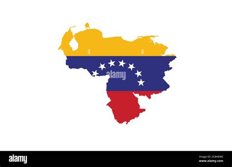 Venezuela map outline vector illustration Stock Vector Image & Art - Alamy