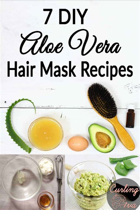 7 DIY Aloe Vera Hair Mask Recipes – Curling Diva