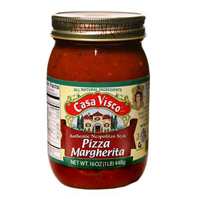 Margherita Pizza Sauce - Casa Visco