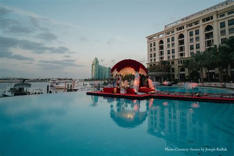 Luxury merged with glamour at this couple’s opulent destination wedding in Dubai!