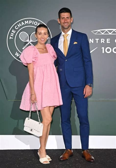 Novak Djokovic celebrates Wimbledon win with glam wife Jelena on ...