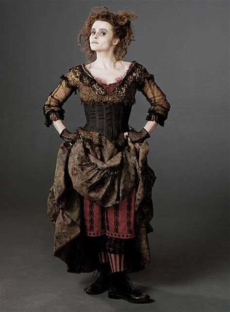 Helena Bonham Carter as Mrs. Lovett | Sweeney todd costume, Colleen ...