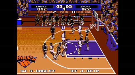 Tecmo Super NBA Basketball ... (Sega Genesis) - YouTube