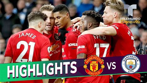 Manchester United vs. Manchester City: 1-2 Goals & Highlights | Premier ...