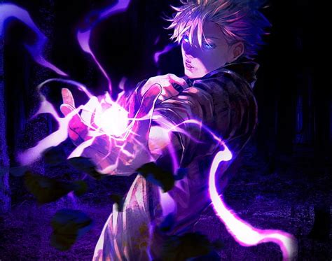 Gojo Satoru Hollow Purple Wallpaper 4k - Wallpaper Gojo Satoru Pc ...