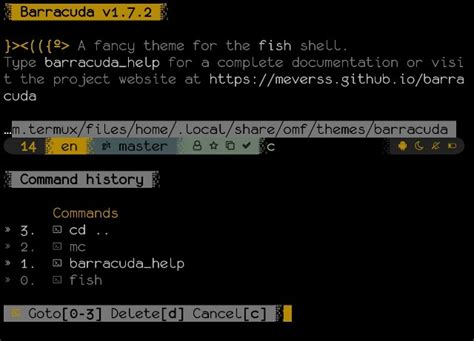 oh-my-fish/Themes.md at master · oh-my-fish/oh-my-fish · GitHub