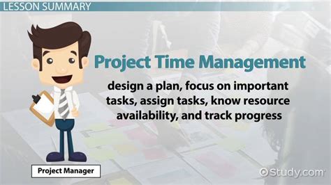 Project Time Management: Definition, Process & Techniques - Lesson ...