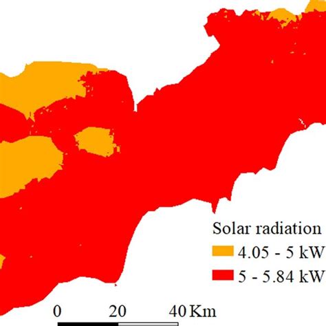 Solar radiation in Binh Thuan province | Download Scientific Diagram