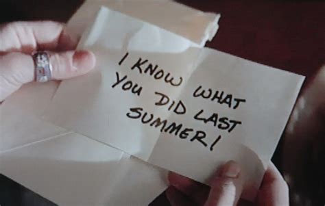 Frightening - I Know What You Did Last Summer - Movie House