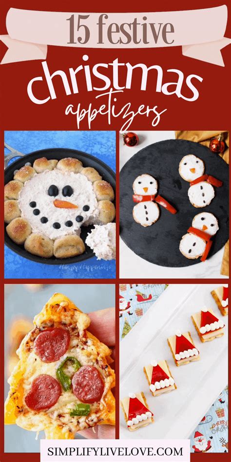 Christmas Eve Appetizers, Christmas Finger Foods, Christmas Party Snacks, Holiday Appetizers ...