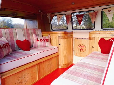 Posh VW Splitscreen Campervan Interior Fit Out | Canny Campers