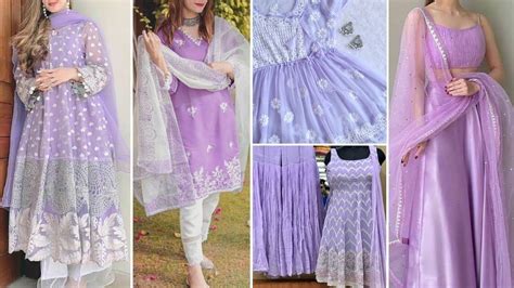 Light Purple,Lavender & Lilac Lavender Colour Dress Designing Ideas ...