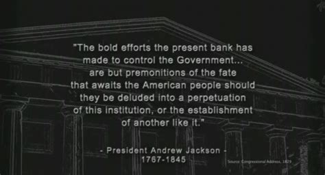 Andrew Jackson Bank Quotes. QuotesGram