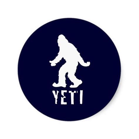 Yeti Stickers | Zazzle | Yeti stickers, Yeti, Stickers