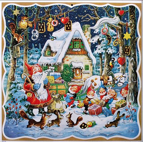 Vintage Advent Calendar