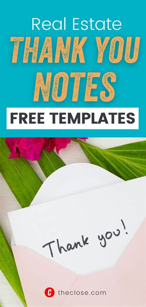 9 Real Estate Thank-you Notes That Create Clients for Life (+ Templates ...