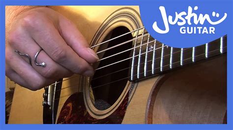 Folk Fingerstyle Patterns #1of2 - Folk Guitar Lesson - JustinGuitar [FO-101] - YouTube