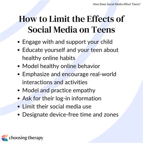 How Social Media Affects Teens | ChoosingTherapy.com