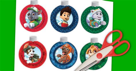 PAW Patrol Christmas Ornaments | Nickelodeon Parents