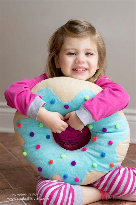 Doughnut Pillow, Donut Birthday Parties, Donut Party, 1st Birthday, Diy Donuts, Map Pillow ...