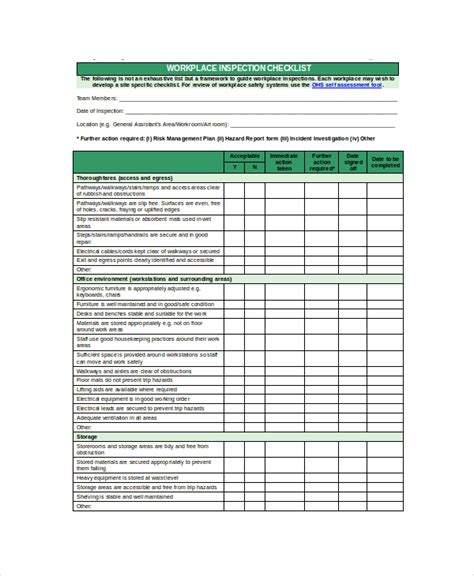 Checklist Examples - 79+ in DOC | Examples