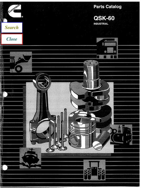 9 Cummins-Parts Catalog QSK-60 | PDF | Internal Combustion Engine | Screw